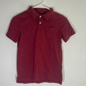 Cat & Jack Boys Medium Red Uniform Polo Shirt